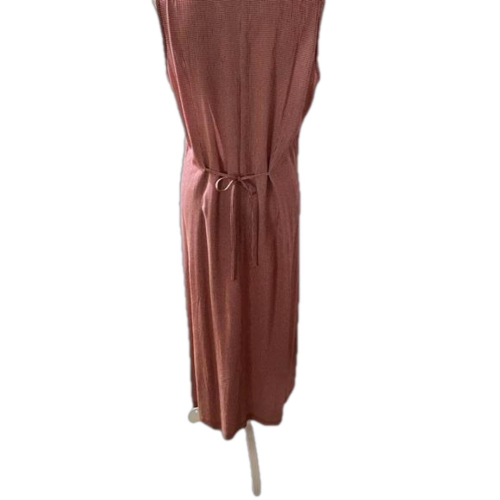 Talbots Red Checkered Pleated Dress Size 10 - Picture 3 of 5